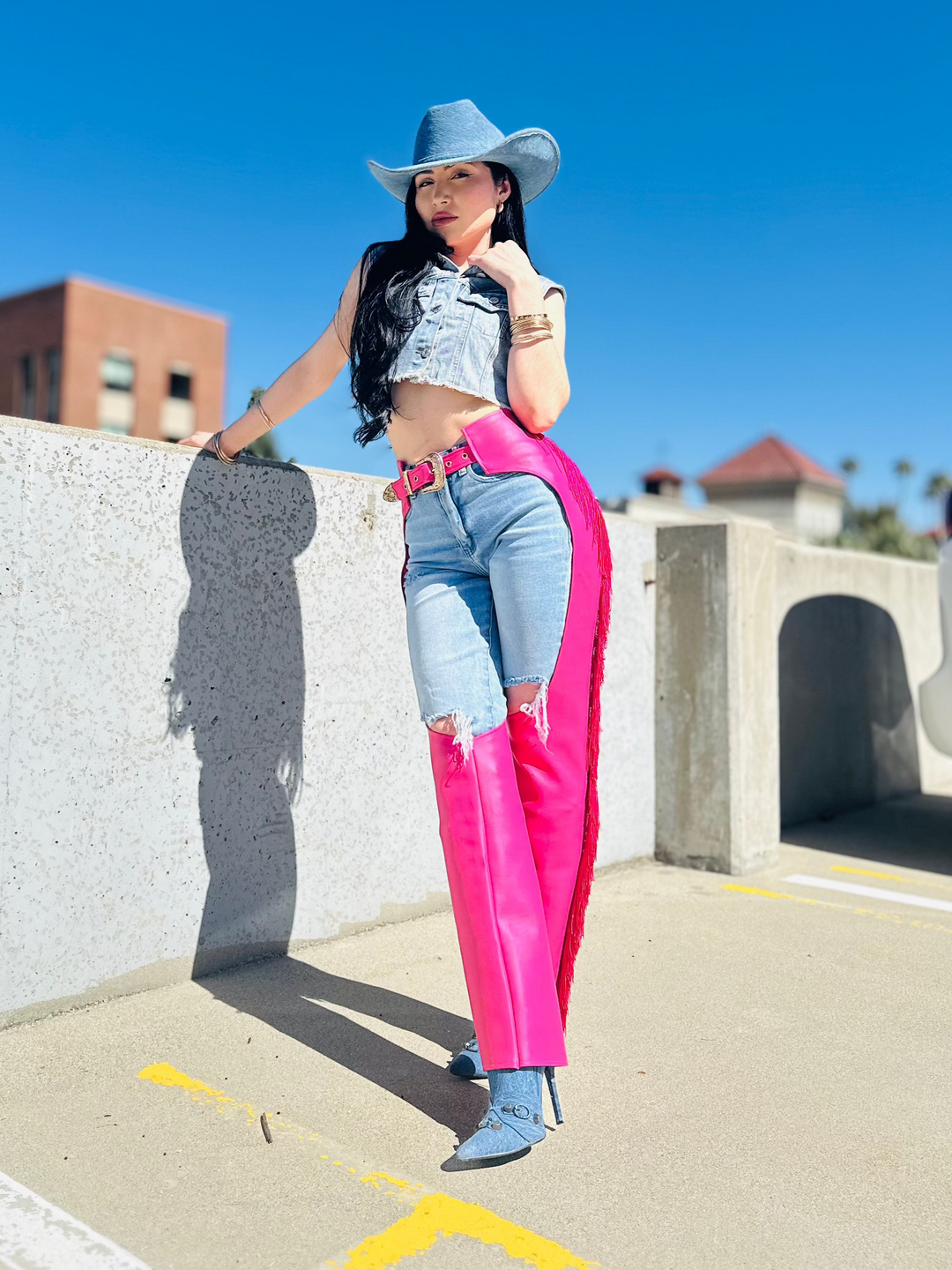PRETTY IN PINK CHAPS